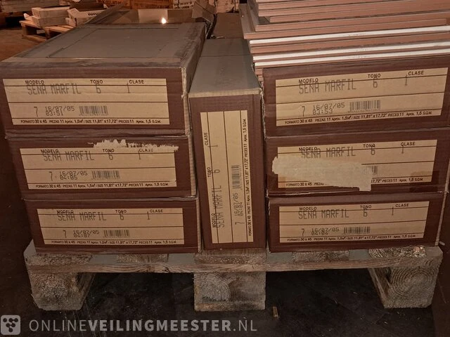 Partij vloertegels ceramicas myr, sena marfil, 6 - afbeelding 2 van  11