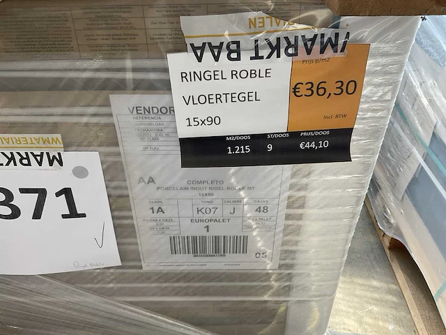 Partij vloertegels - afbeelding 3 van  5