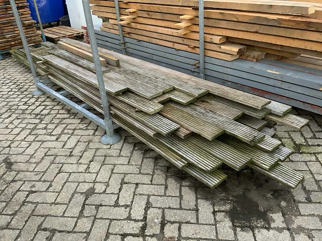 Partij vlonderplanken - afbeelding 1 van  3