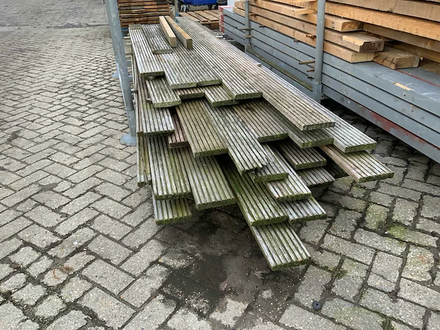 Partij vlonderplanken - afbeelding 2 van  3