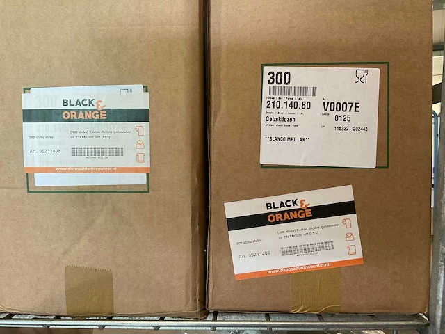 Partij voedsel inpakmaterialen - afbeelding 2 van  7