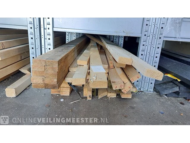 Partij vuren balken en latten - afbeelding 9 van  11