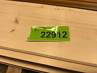 Partij vuren blokhutprofiel mes- en groef 329-421 x 14,5x4,5 cm - afbeelding 8 van  8