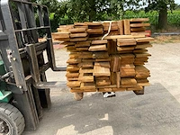Partij vuren tuinplanken 13,5x1,8 cm - afbeelding 4 van  6