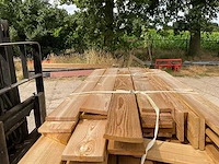 Partij vuren tuinplanken 13,5x1,8 cm - afbeelding 5 van  6
