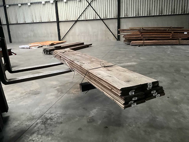 Partij vuren tuinplanken 300x18x1,8 cm - afbeelding 1 van  3