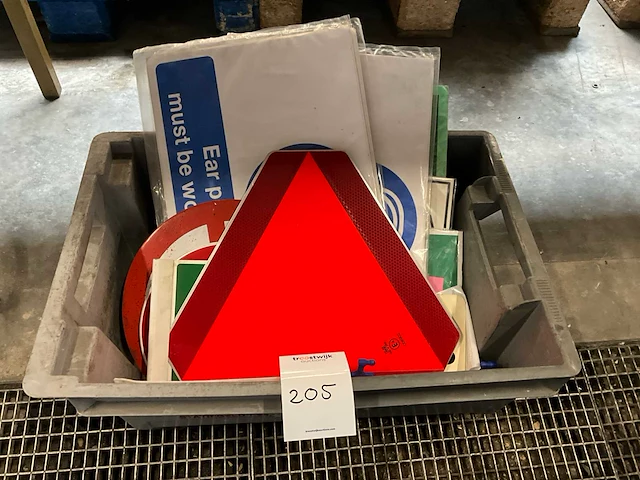 Partij waarschuwingsborden - afbeelding 1 van  5