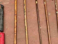 Partij wandelstokken en paraplu's - afbeelding 3 van  5