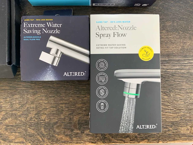 Partij waterbesparende nozzles (1340x) o.a dualflowpro & singlespray - afbeelding 7 van  16