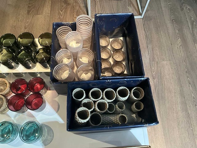 Partij waxinelichtjes (103x) - afbeelding 4 van  7