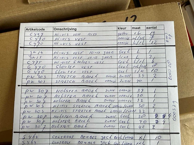 Partij werkkleding - afbeelding 6 van  14