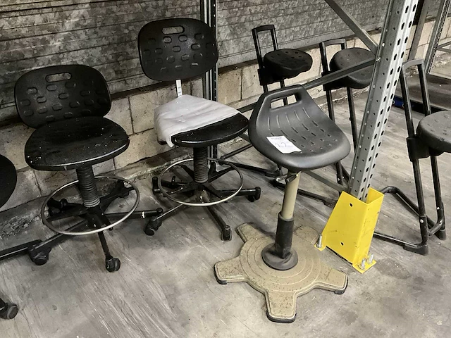 Partij werkstoelen - afbeelding 3 van  4