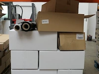 Partij wikkelfolie transparant en zwart - afbeelding 1 van  6