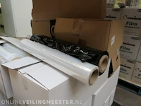 Partij wikkelfolie transparant en zwart - afbeelding 2 van  6