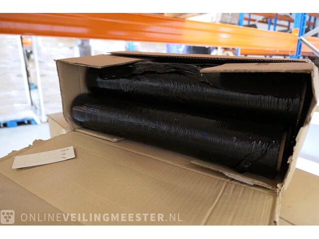 Partij wikkelfolie transparant en zwart - afbeelding 4 van  6