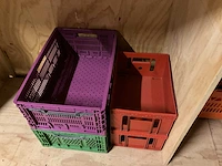 Partij winkelmandjes en vouwkratten. - afbeelding 6 van  8