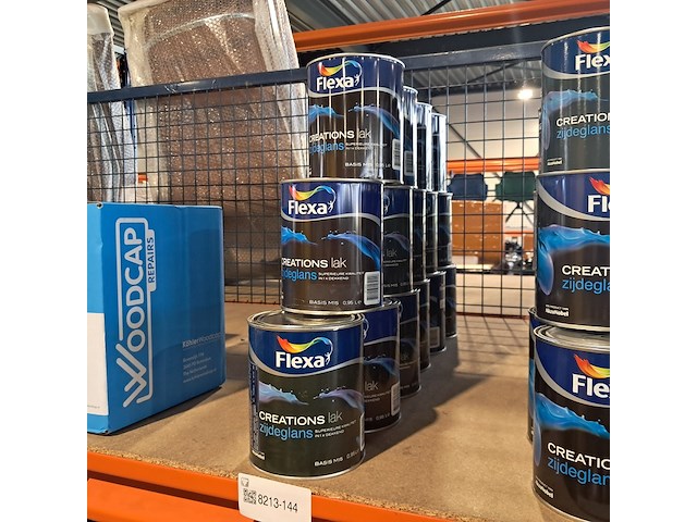 Partij zijdeglanslak | 15 liter, flexa, ral 9016 - afbeelding 1 van  2