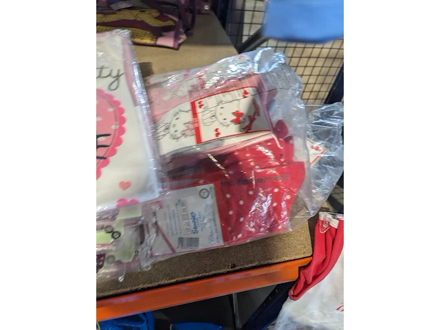 Partij zomer en winter kinderkleding en toebehoren, o.a. hello kitty, disney, amber - afbeelding 96 van  109