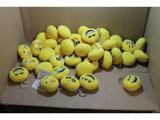 Partijtje mix smiley hangers 40 stuks - afbeelding 5 van  7