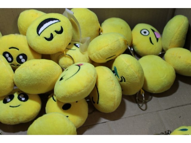 Partijtje mix smiley hangers 40 stuks - afbeelding 7 van  7