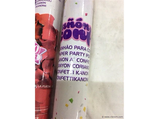 Party poppers - - afbeelding 2 van  2