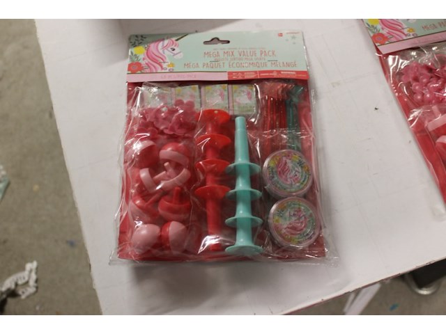Partyset unicorn, 1x - afbeelding 1 van  5