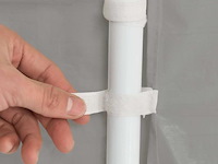 Partytent 3 x 6m grijs - afbeelding 2 van  13