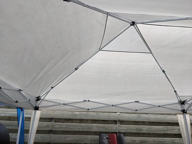 Partytent easy-up, beige - afbeelding 2 van  6