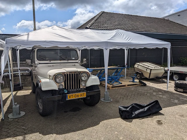 Partytent easy-up, wit - afbeelding 1 van  8