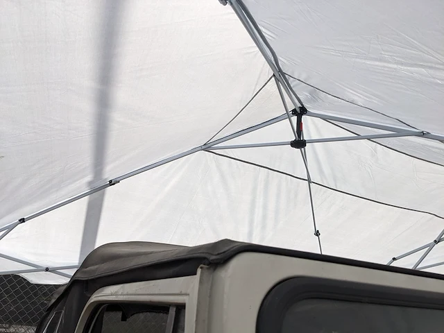 Partytent easy-up, wit - afbeelding 3 van  8