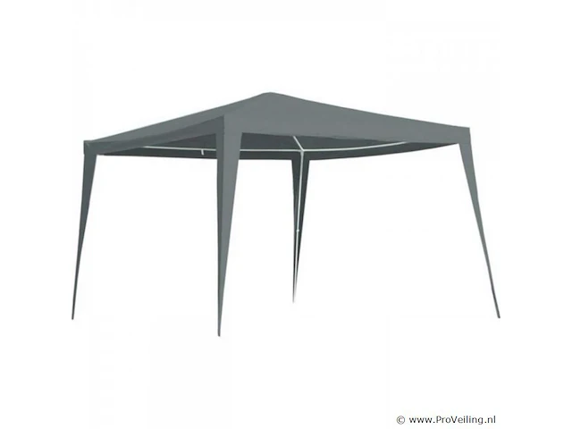 Partytent grijs 3 x 3 meter - afbeelding 3 van  4