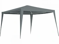 Partytent grijs 3 x 3 meter - afbeelding 3 van  4