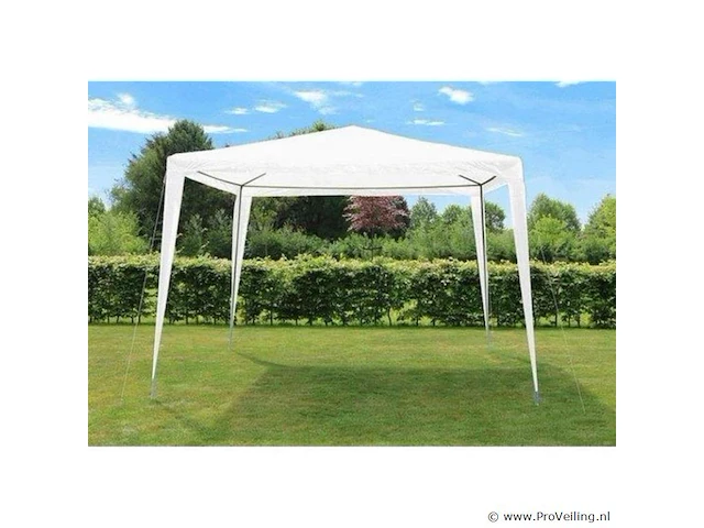 Partytent grijs 3 x 3 meter - afbeelding 4 van  4