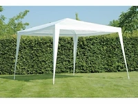 Partytent wit 3 x 3 meter - afbeelding 3 van  4
