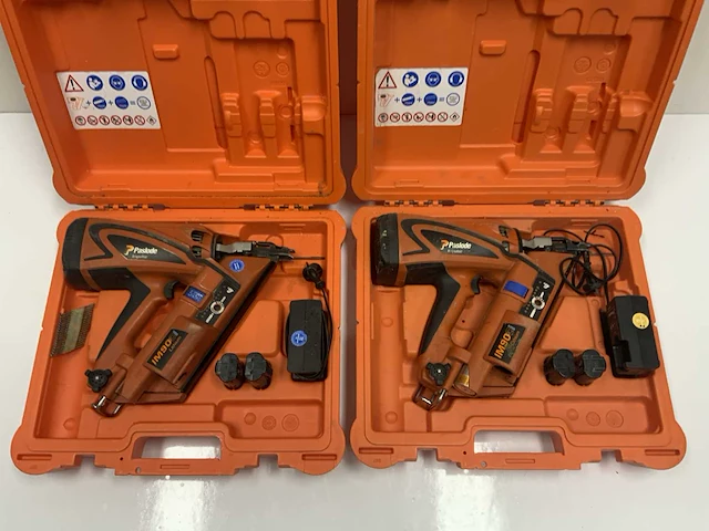 Paslode impulse im90ci tacker (2x) - afbeelding 2 van  8