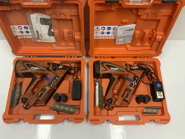 Paslode impulse im90ci tacker (2x) - afbeelding 2 van  8
