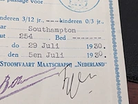 Passagebiljet tweede klasse - afbeelding 5 van  8