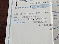 Passagebiljet tweede klasse - afbeelding 6 van  8