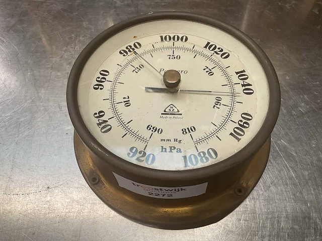 Passero vintage marine barometer - afbeelding 2 van  3