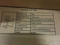 Passion for life nic eetkamerstoel (6x) - afbeelding 4 van  5