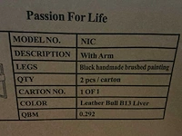 Passion for life nic eetkamerstoel (6x) - afbeelding 5 van  5