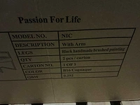 Passion for life nic eetkamerstoel (6x) - afbeelding 4 van  5