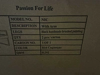Passion for life nic eetkamerstoel (6x) - afbeelding 5 van  5