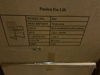 Passion for life nic eetkamerstoel (6x) - afbeelding 4 van  4