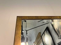 Passpiegel in messing lijst - afbeelding 3 van  4