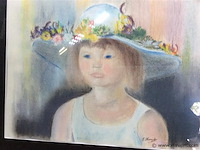 Pastel getekend - afbeelding 2 van  2