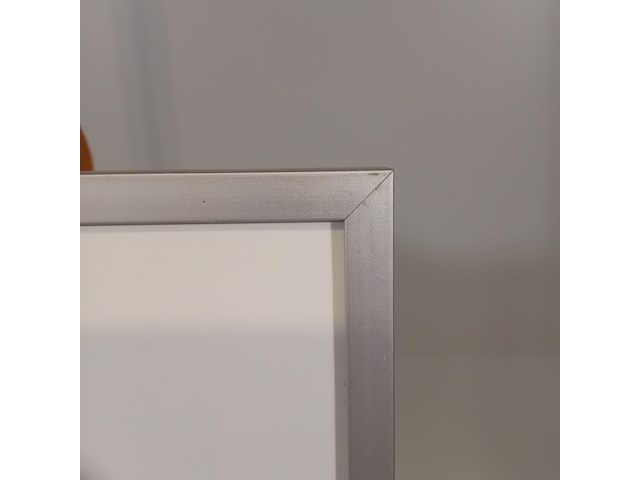 Pasteltekening in lijst, j. visser, schepen op de rivier - afbeelding 5 van  6