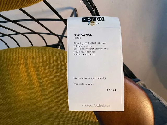 Pastoe fm06 fauteuil - afbeelding 6 van  6