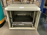 Patchkast met 2x switch - afbeelding 2 van  3