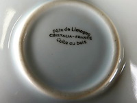 Paté de limoges baby warmhoud bord. - afbeelding 3 van  3